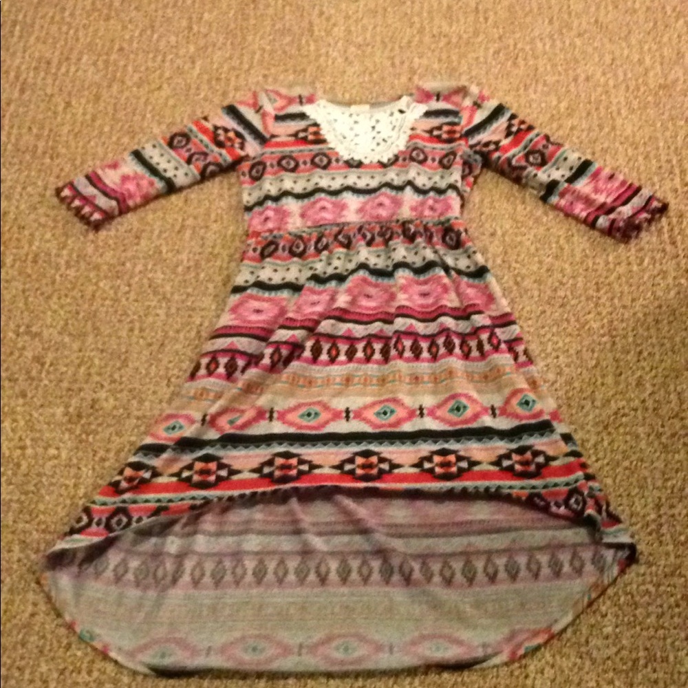 Cute warm high low dress!!